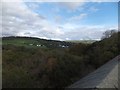 Valley of the Walkham and edge of Horrabridge from Magpie Bridge