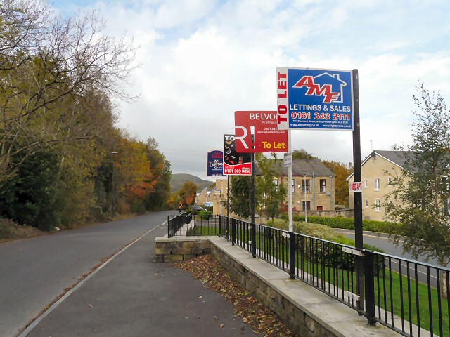Estate Agents' signs