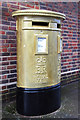 TL4410 : Gold Post Box, Post Office Road by Oast House Archive