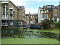 Grand Union Canal, Paddington Branch at moorings on Hormead Road