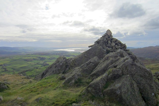 Summit cairn on Great Stickle