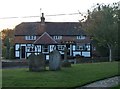 The Six Bells, Newdigate, at dusk