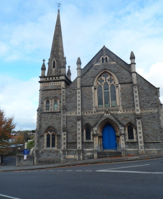 Front view of Westbury on Trym Methodist Church, Bristol