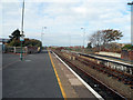 Cambrian line looking north from Tywyn station