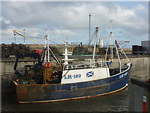 NU2232 : Leith Registered Fishing Boats : Endeavour (LH169) at Seahouses Harbour, Northumberland by Richard West