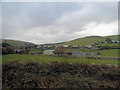 Farm and housing near Henblas