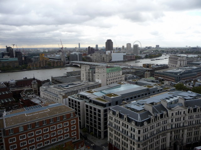 View from St Paul's Cathedral, London, EC2
