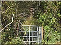 Kissing gate at the end of footpath from Bradenham