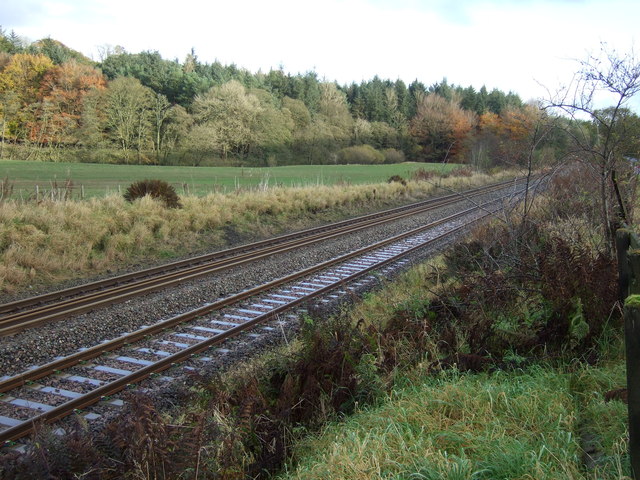 Railway towards Newcastle