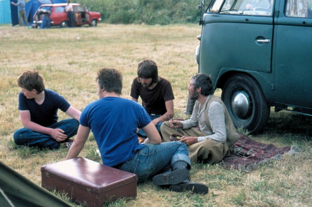 Edinburgh, Little France Campsite - 1975