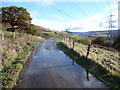 Mountain road above Cwm Clydach