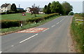 Slow down - bend ahead near Dingestow