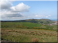 View north-eastwards towards the gorge of the Forth River