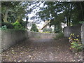 The approach to Cusworth Hall from Cusworth village