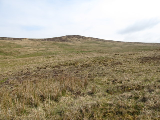View towards Divis across the source area of Clady Water