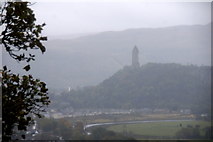 NS8095 : Wallace Monument from Stirling Castle by Mike Pennington