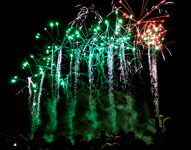 Dunfermline fireworks display 2012