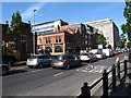 Morning rush hour in May Street, Belfast