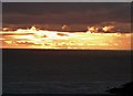 SS6286 : Sunset over Limeslade Bay by Rob Farrow