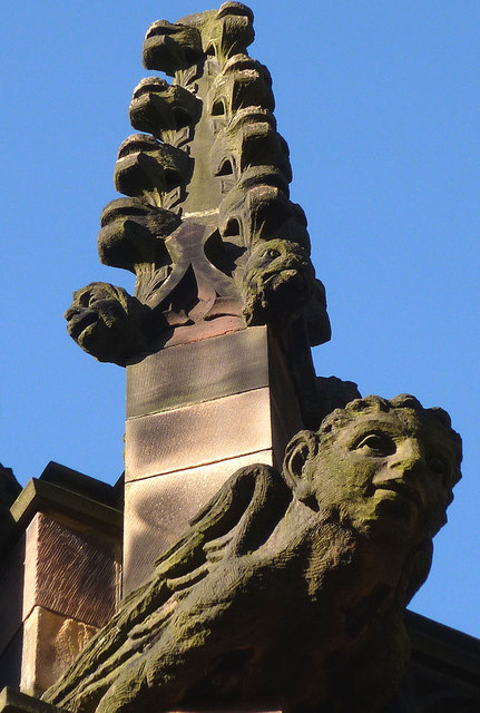 Gargoyles on Lancaster Priory