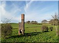 A chimney stack by the Hardgrove Burn