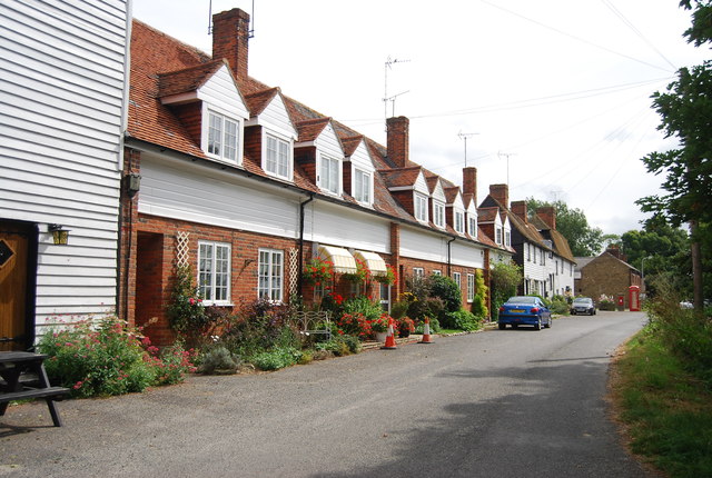 Row of cottages, Paglesham Churchend