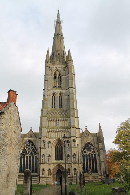 Spire of St Wulfram's church, Grantham
