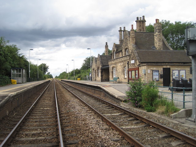 Saxilby railway station, Lincolnshire, 2012