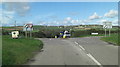 Penwarne Road crossroads southeast of Lamanver Farm