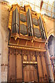 SK9136 : Organ, St Wulfram's church, Grantham by J.Hannan-Briggs