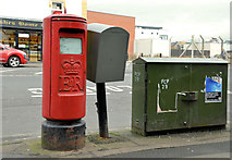 J1486 : Pillar box and drop box, Antrim by Albert Bridge