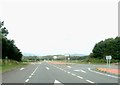 NX6154 : Staggered crossroads on the A75 by Ann Cook