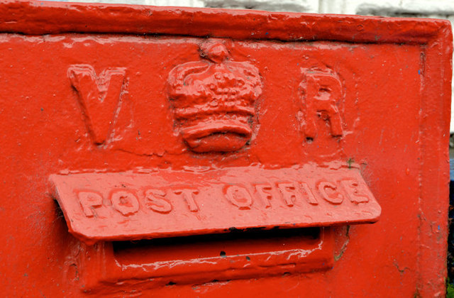 Victorian wall box, Lurgan (2) \u00a9 Albert Bridge :: Geograph Britain and ...