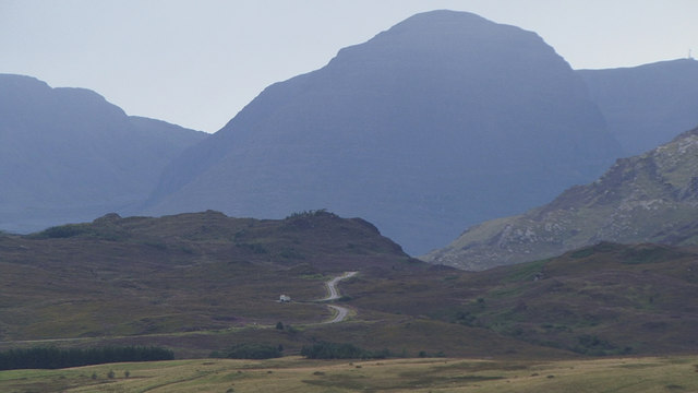The road north from Lochcarron