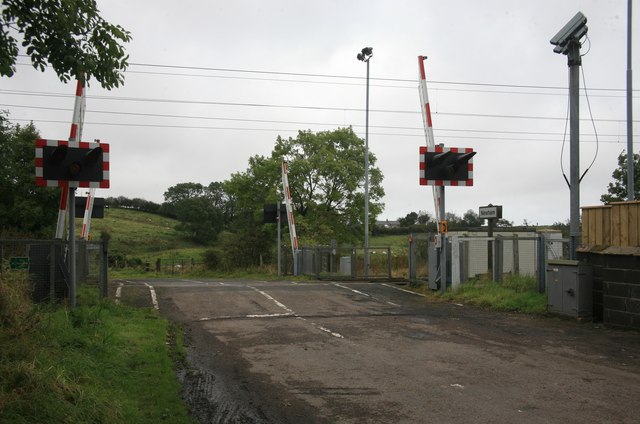 Newham level crossing on the ECML