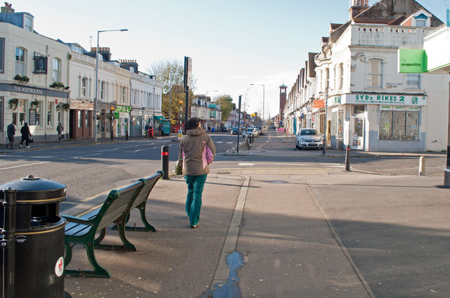 Portland Road, Hove, near Westbourne Street