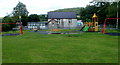 Play area in front of Llanwrda School