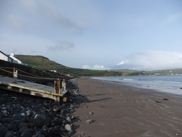 Waterfoot Beach towards Red Bay