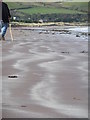 Waterfoot Beach - sand patterns