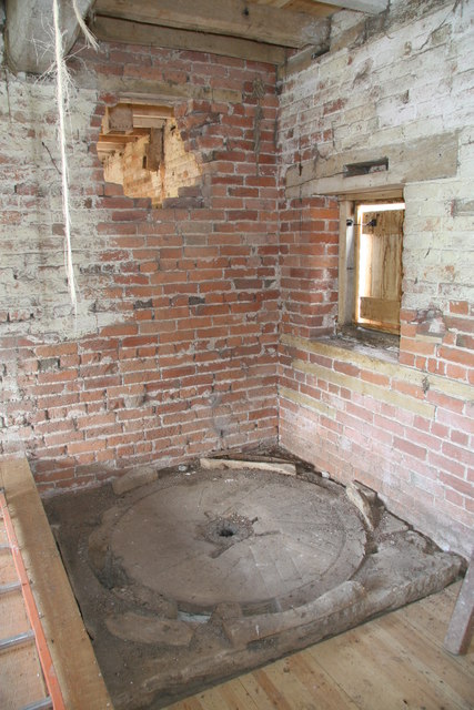 Rockhill Mill - in situ bed stone