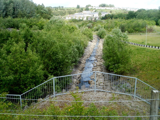 Taff Bargoed river, Trelewis