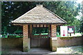 Lych gate of St Peter & Holy Cross Church, Wherwell