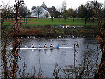 NS5964 : Rowing race on the Clyde by Thomas Nugent