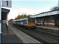 Marple train at Romiley