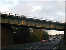 TQ5977 : Railway bridge over the London Road, South Stifford by David Anstiss