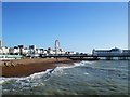 TQ3103 : Beach near Brighton Pier by Paul Gillett