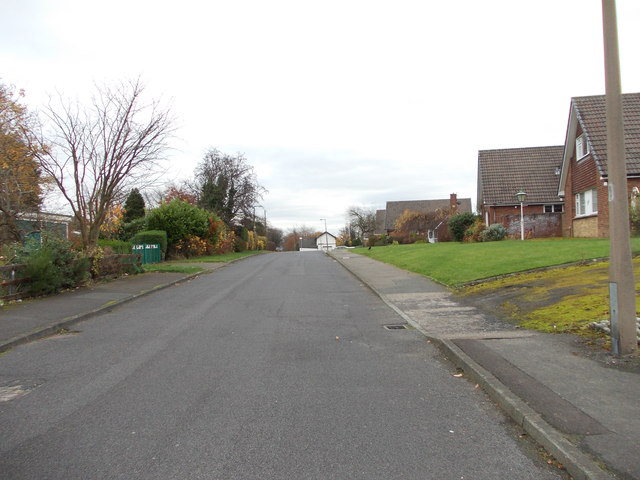 Quaker Lane - viewed from Ashbourne View