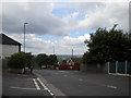 Looking down Mapperley Rise