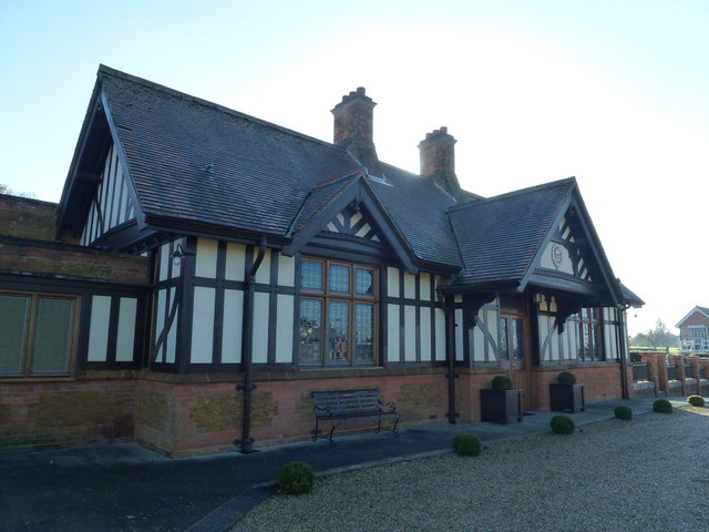 The Royal Station, Wolferton - A view from the garden