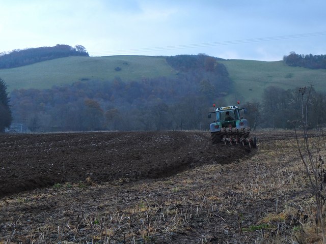 Ploughing near the Tweed